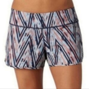 Smartwool Chevron Blue Pink Stripe Short Large